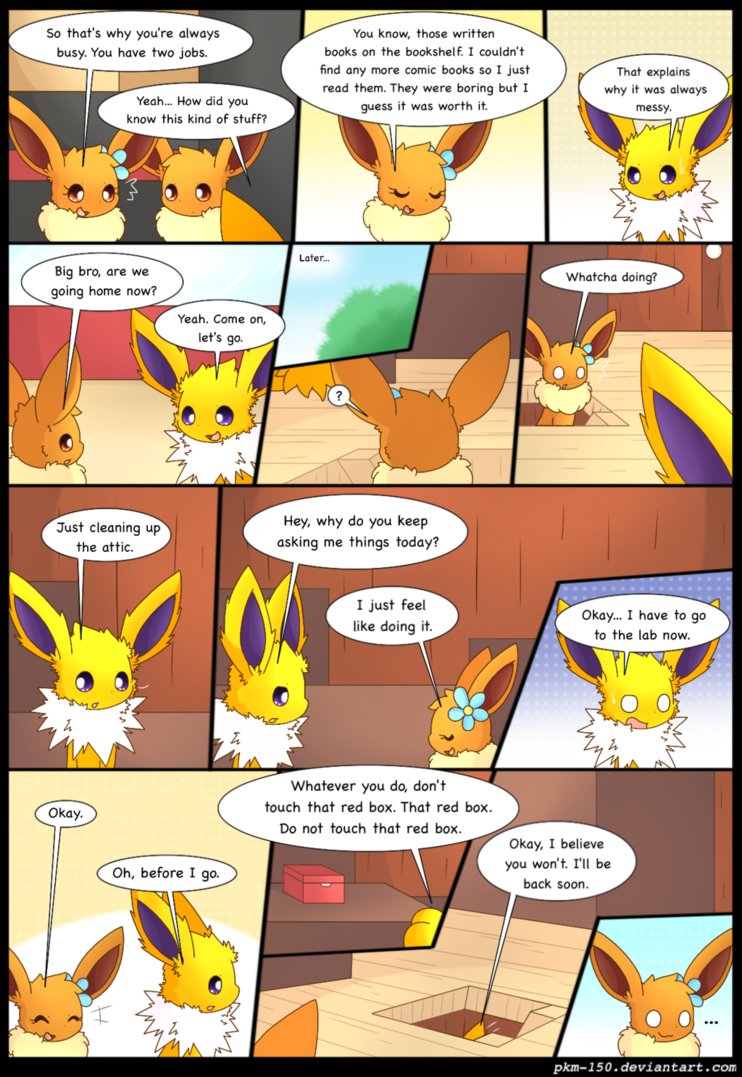 Es Special Chapter Page Eeveelution Squad Comic Fury Comic