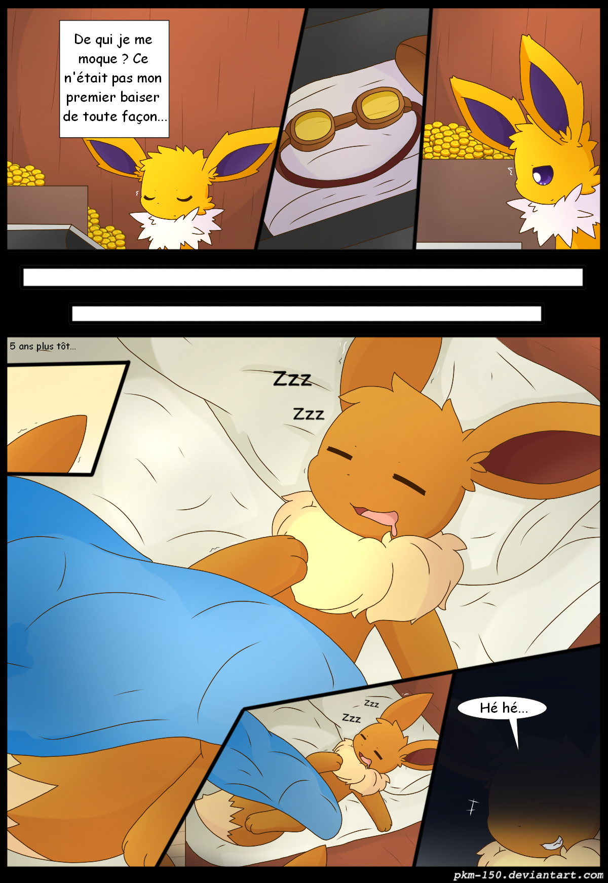 Chapitre Page Eeveelution Squad En Fran Ais Comic Fury Comic