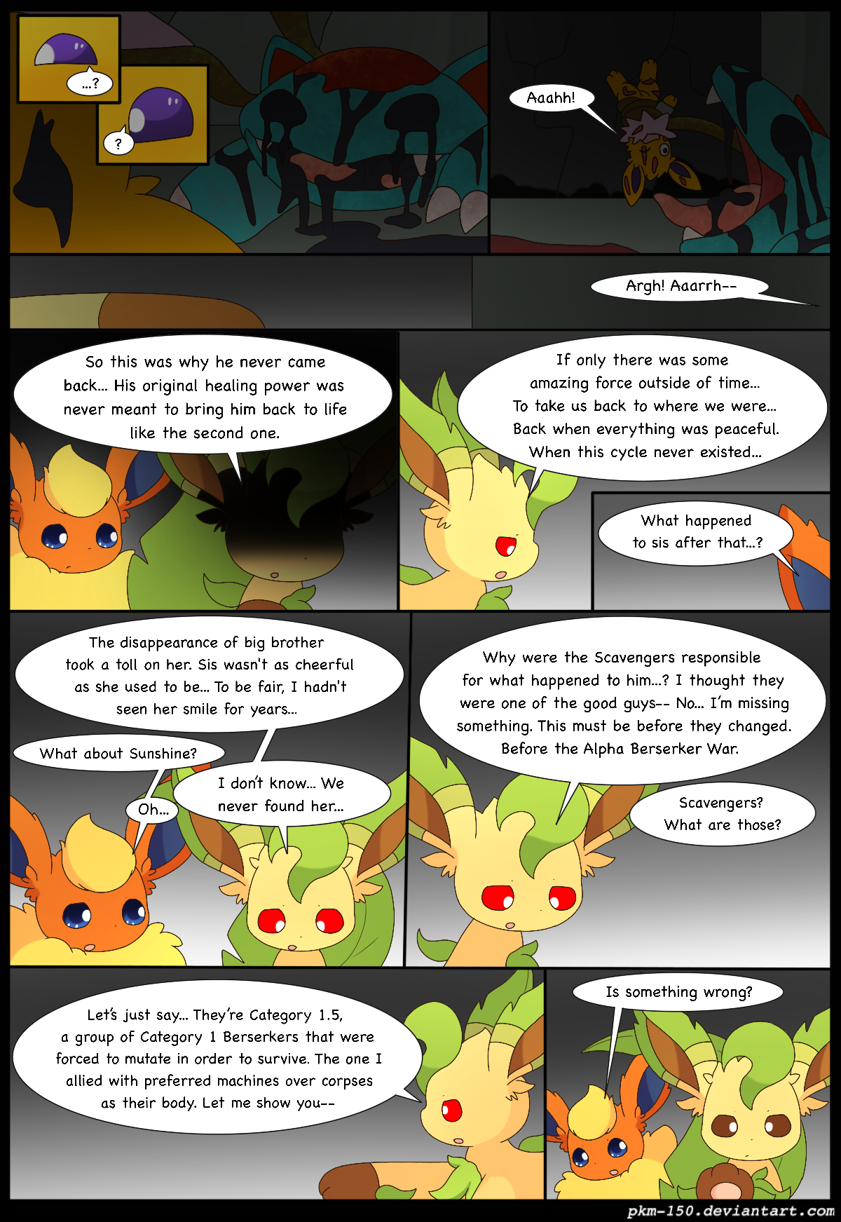 Es Special Chapter 10 Page 27 Eeveelution Squad Comic Fury Comic