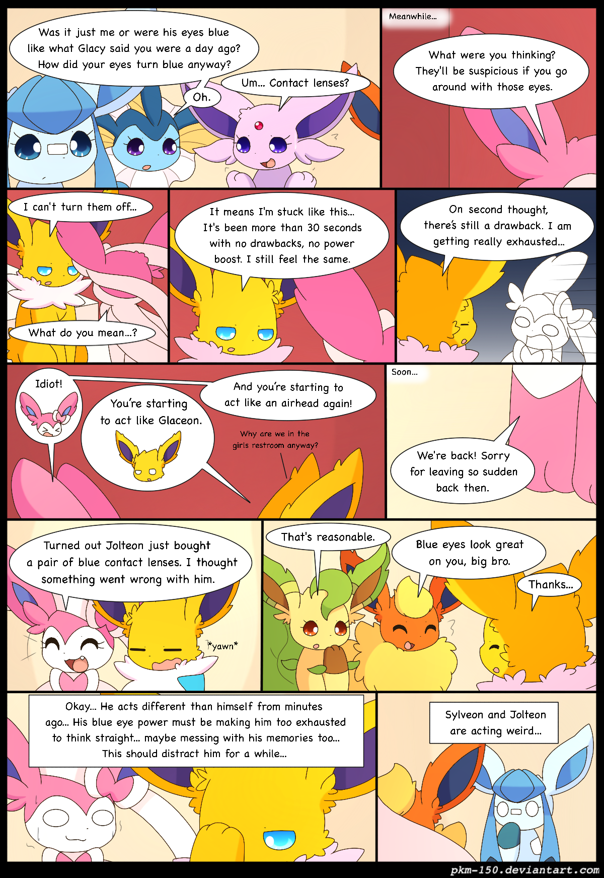 Es Special Chapter 10 Page 44 Eeveelution Squad Comic Fury Comic