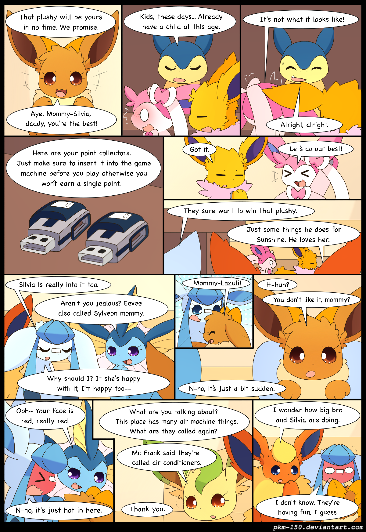 Es Special Chapter 10 Page 48 Eeveelution Squad Comic Fury Comic