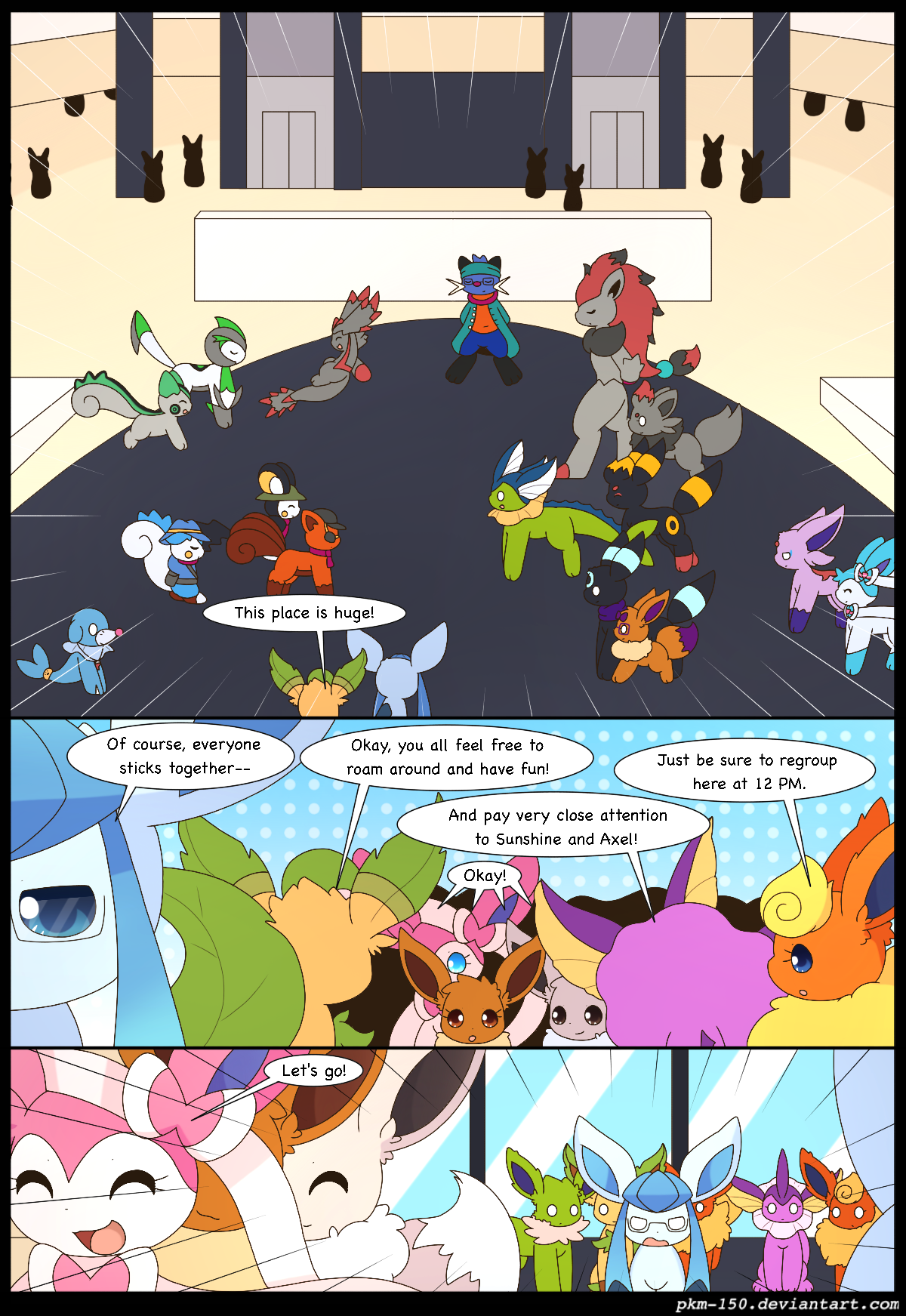 Es Special Chapter Page Eeveelution Squad Comic Fury Comic Fury Webcomic Hosting