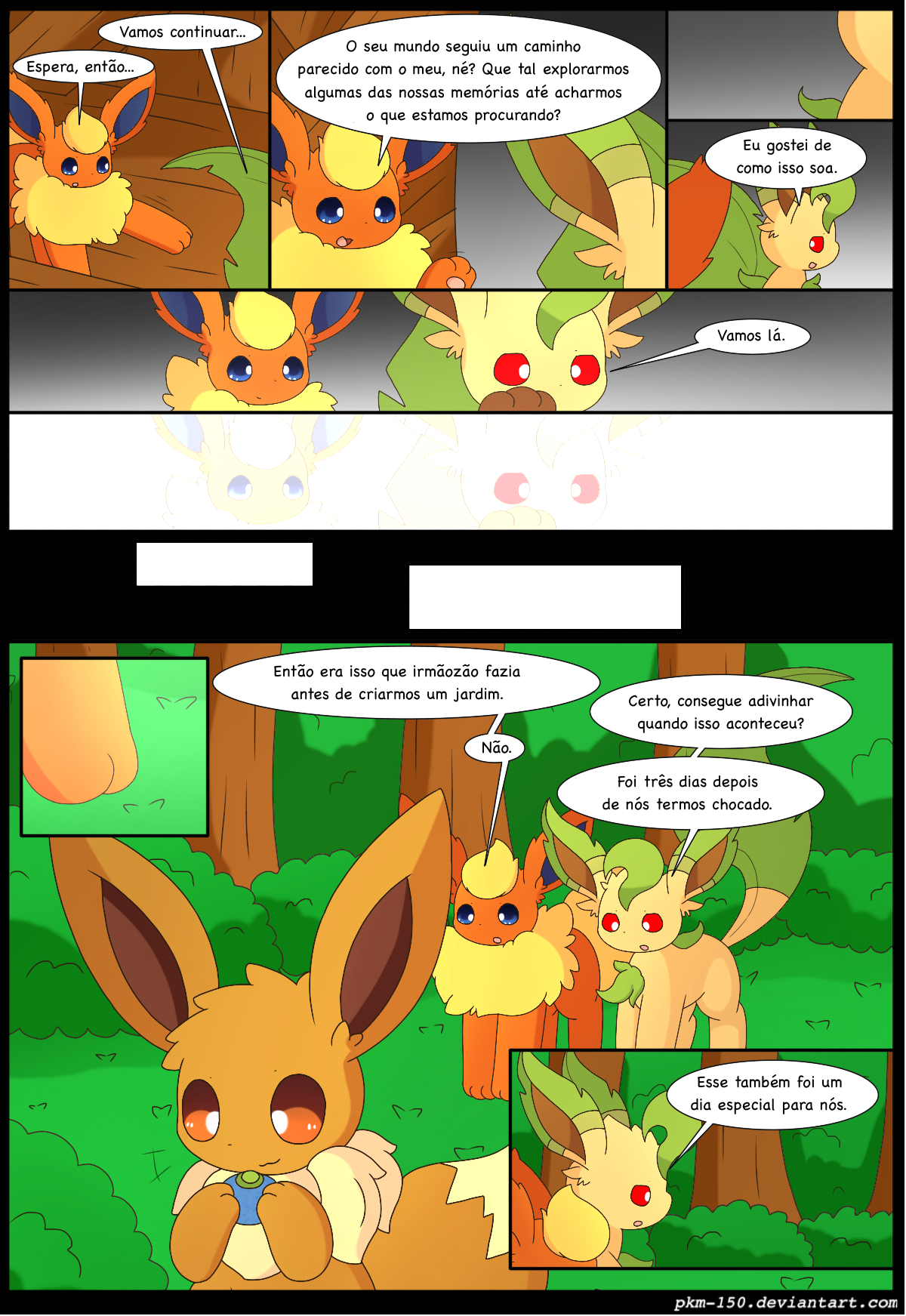 Capítulo Especial 10 Página 13 Eeveelution Squad Pt Br Comic