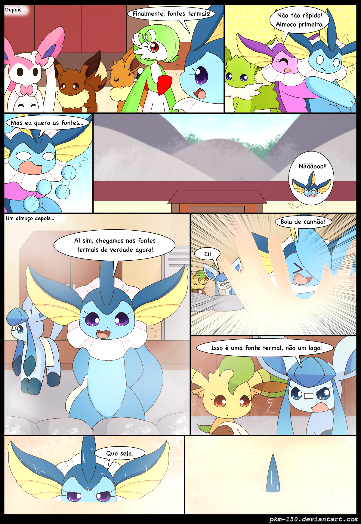 Capítulo Especial 11 Página 19 Eeveelution Squad Pt Br Comic