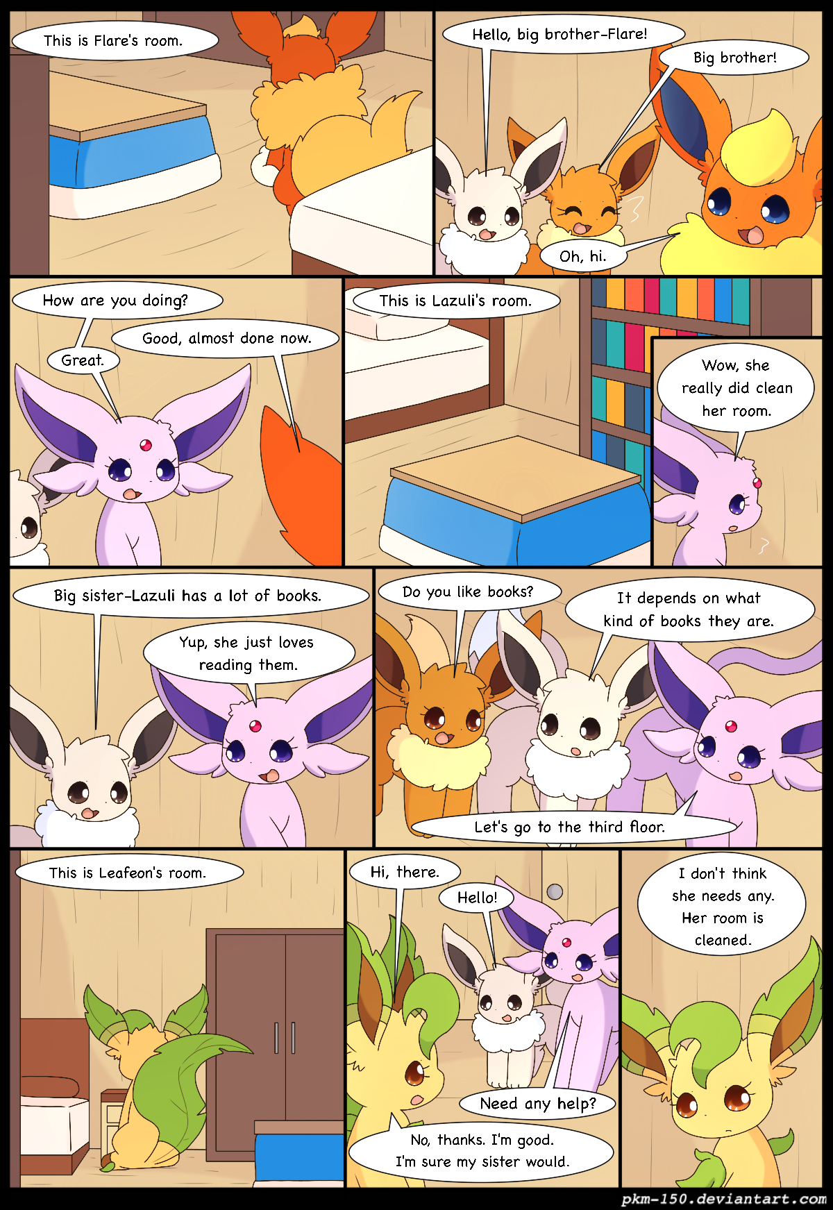 Eeveelution Squad Es Special Chapter A Page