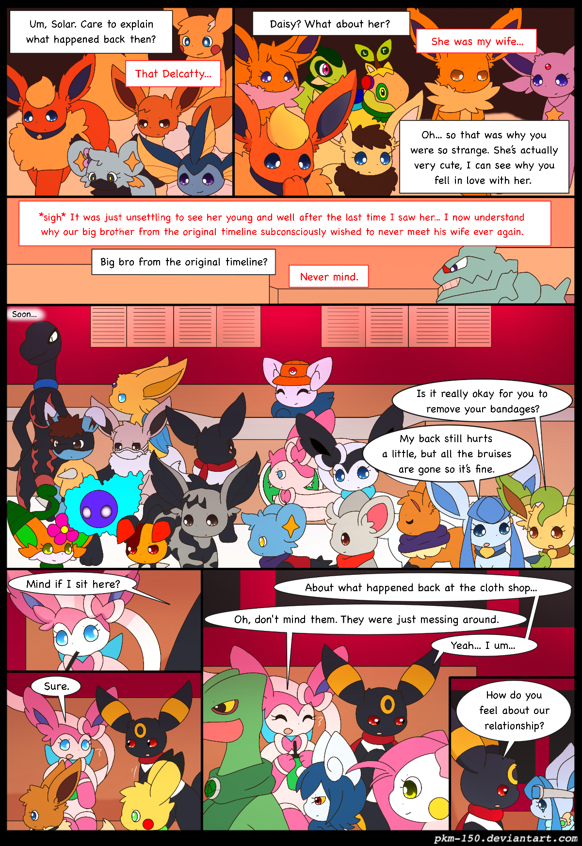 Es Special Chapter A Page Eeveelution Squad Comic Fury Comic Fury Webcomic Hosting