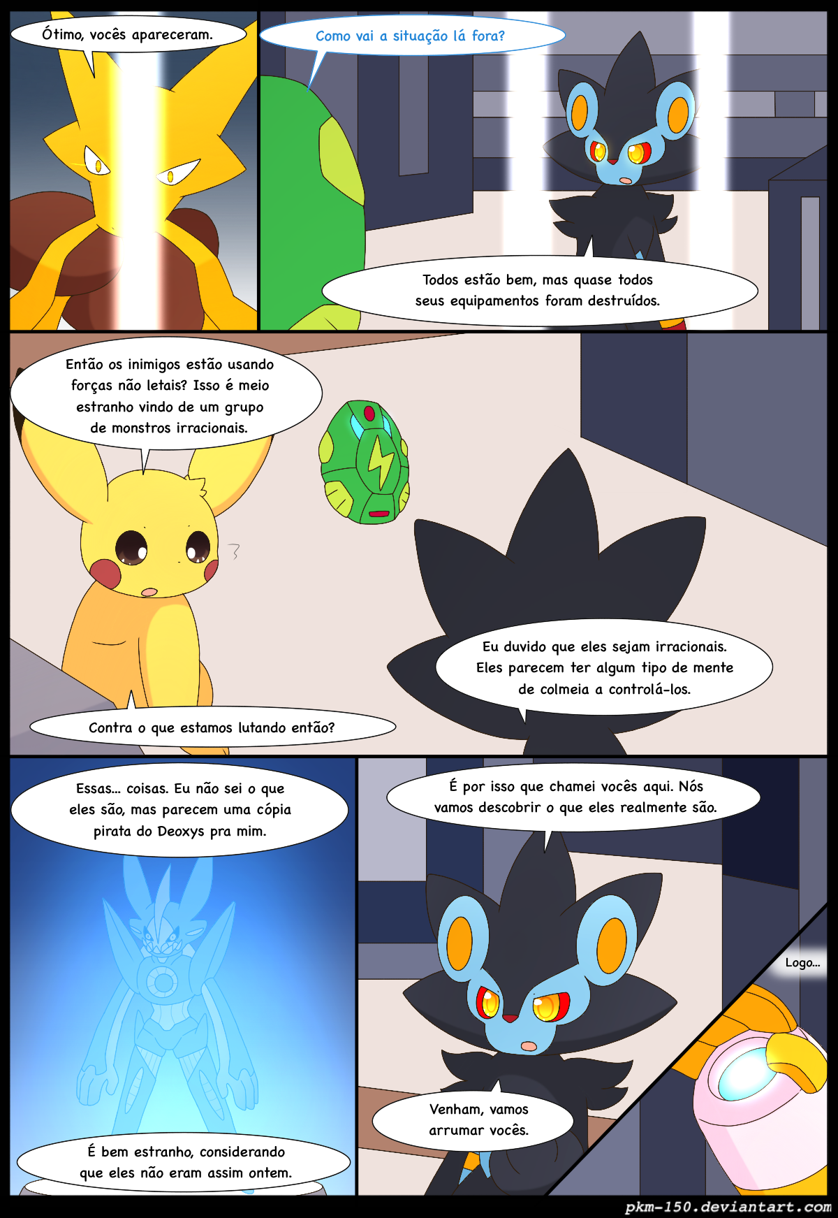 Cap Tulo Especial B P Gina Eeveelution Squad Pt Br Comic