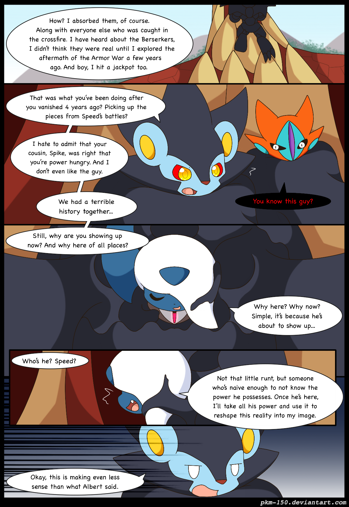 Es Special Chapter B Page Eeveelution Squad Comic Fury Comic