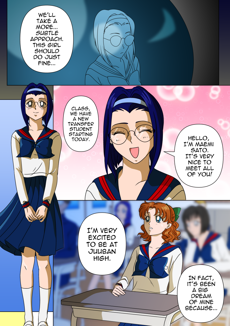 Bishoujo Senshi Sailor Earth Comic Fury Comic Fury Webcomic