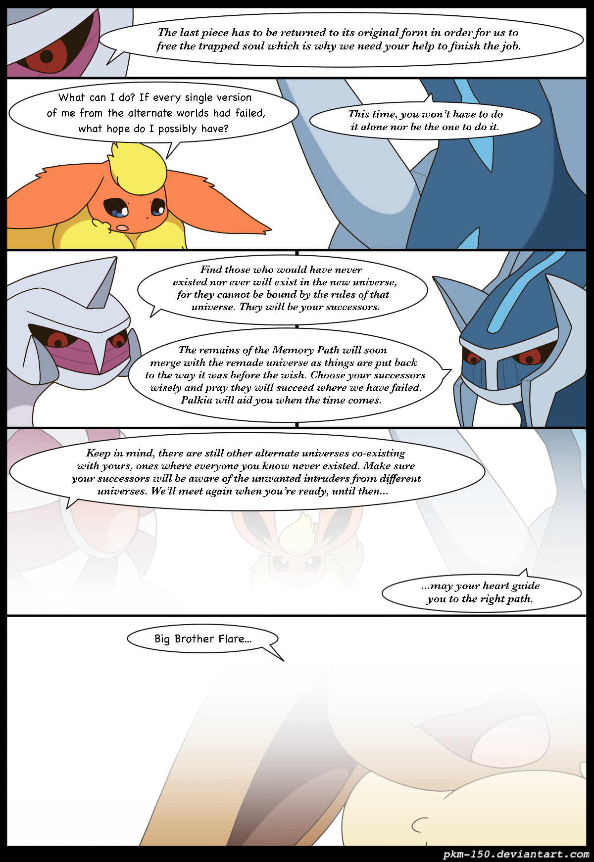 Es Special Chapter B Page Eeveelution Squad Comic Fury