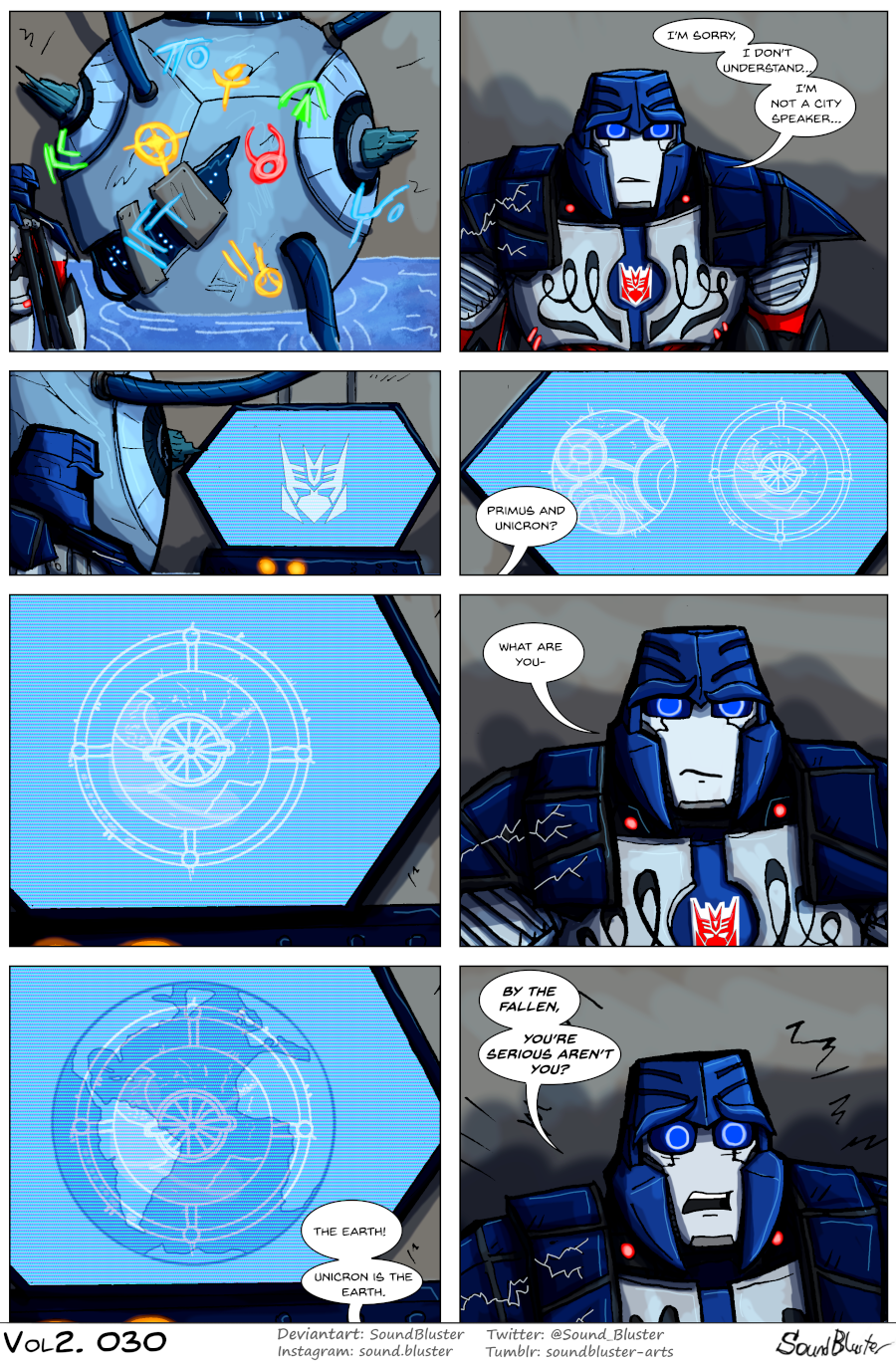 SGP Volume 2 Page 25 36 Transformers Shattered Glass Prime Comic