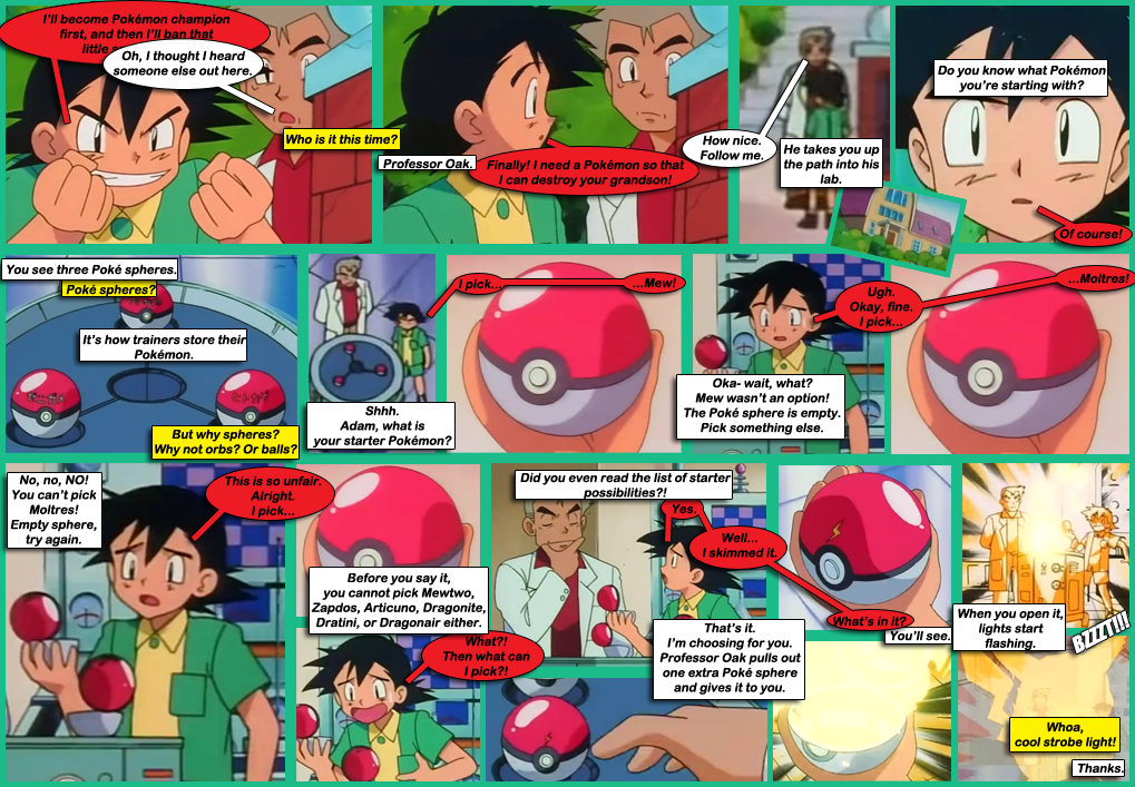 Ash's First Pokémon