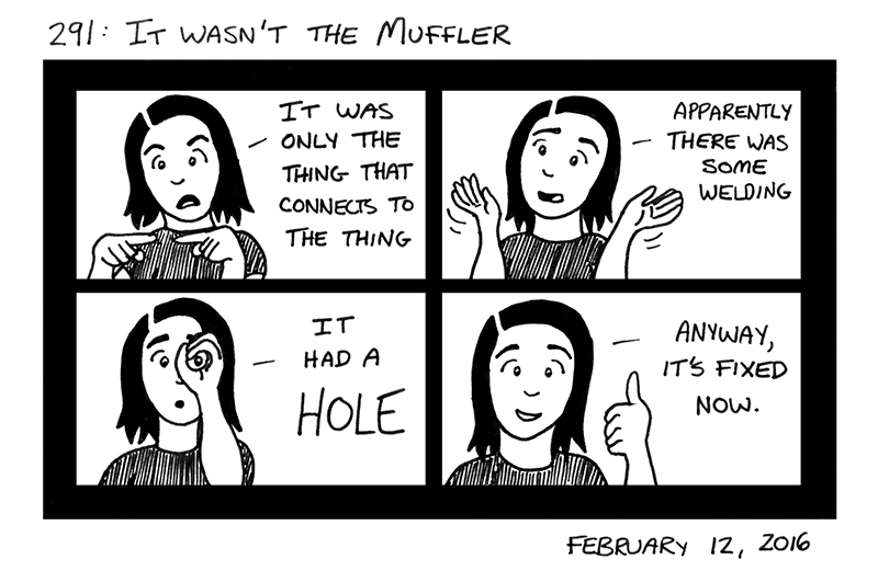 It Wasn't The Muffler