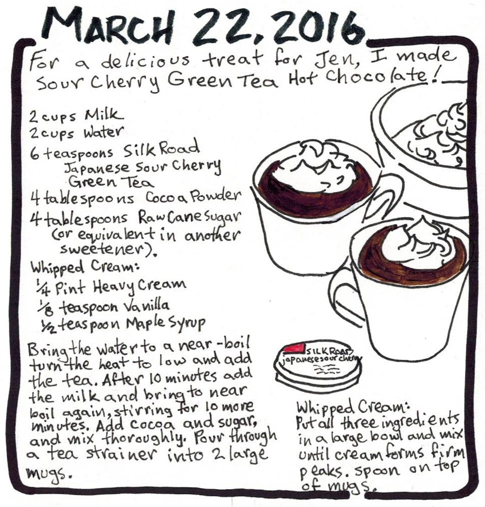 Mar22 Sour Cherry Hot Chocolate