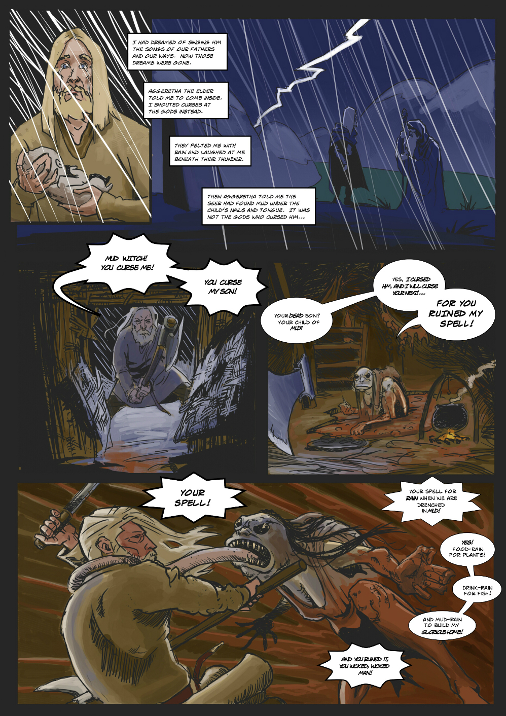 THE BOOK OF LIES - Immortal Viking pg 2