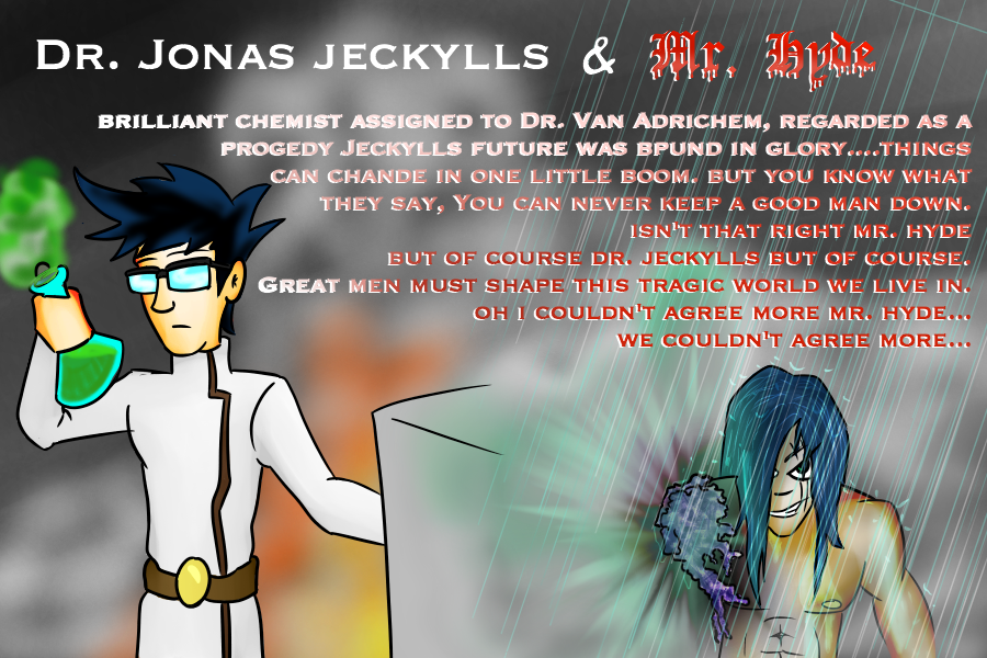cast page 5: Dr. Jonas Jeckylls