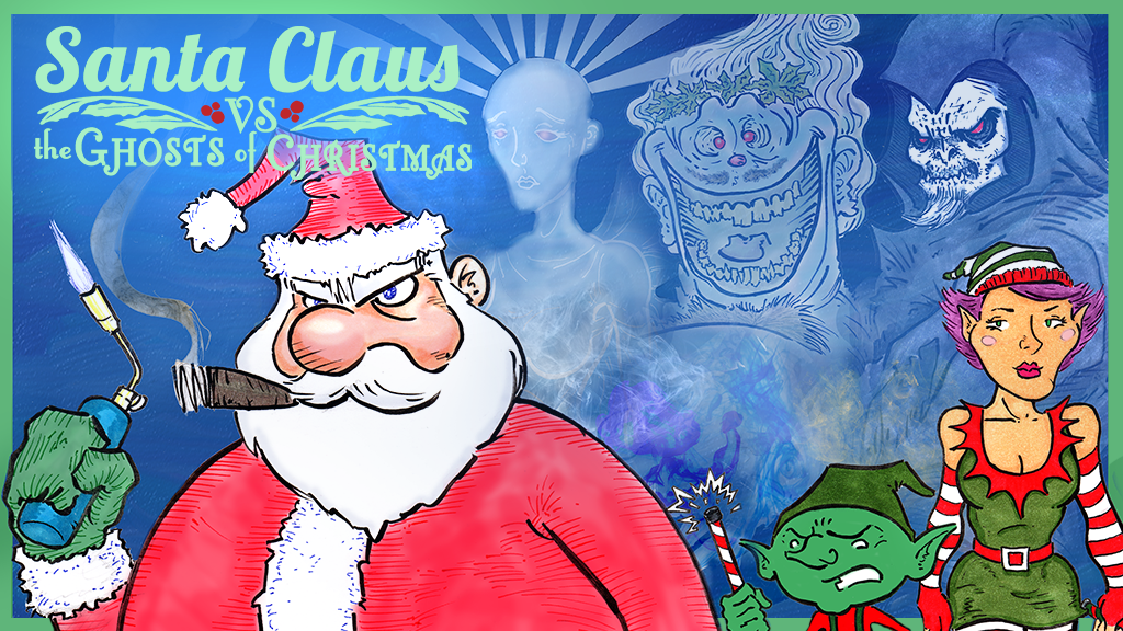 Santa Claus vs The Ghosts of Christmas