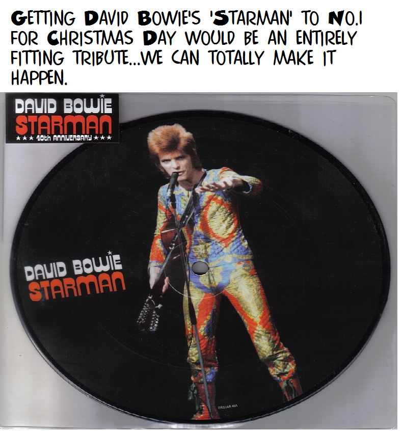 Bowie for UK Xmas No.1