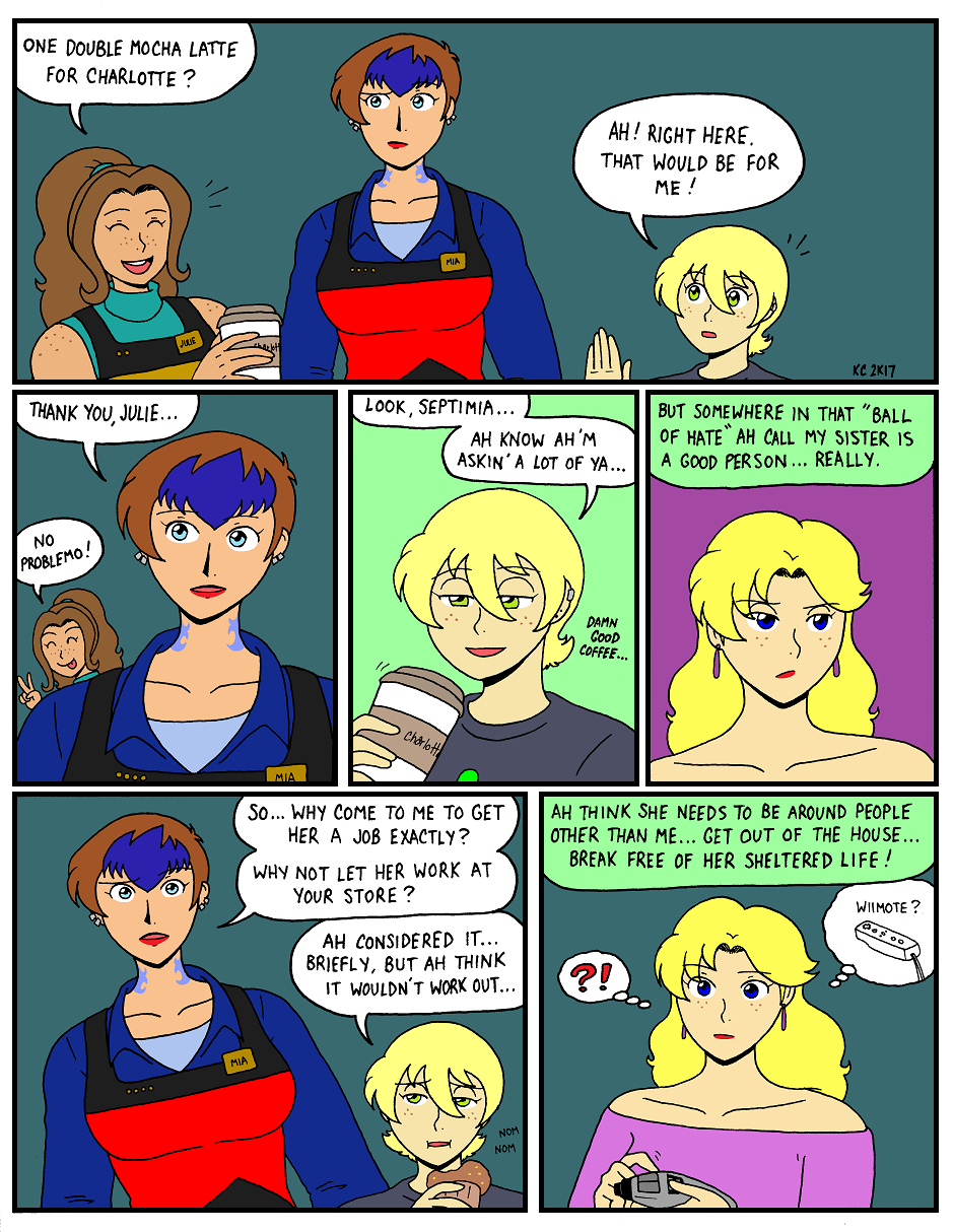 Baristas, Part 6 - Break Free | POW! Right in the Nostalgia | Comic ...