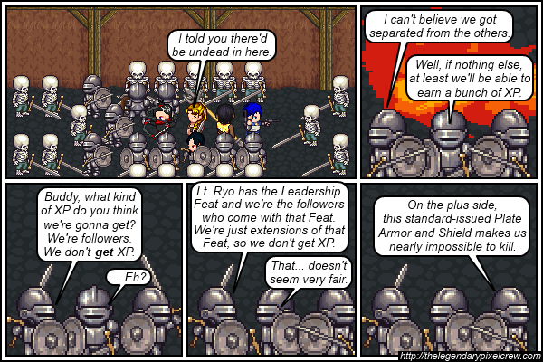 Strip 495 - "The Leadership Feat - Part 1"