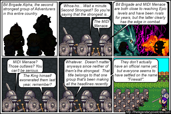 Strip 500 - "Those with the best chance of defeating the Tower of Ansuz"