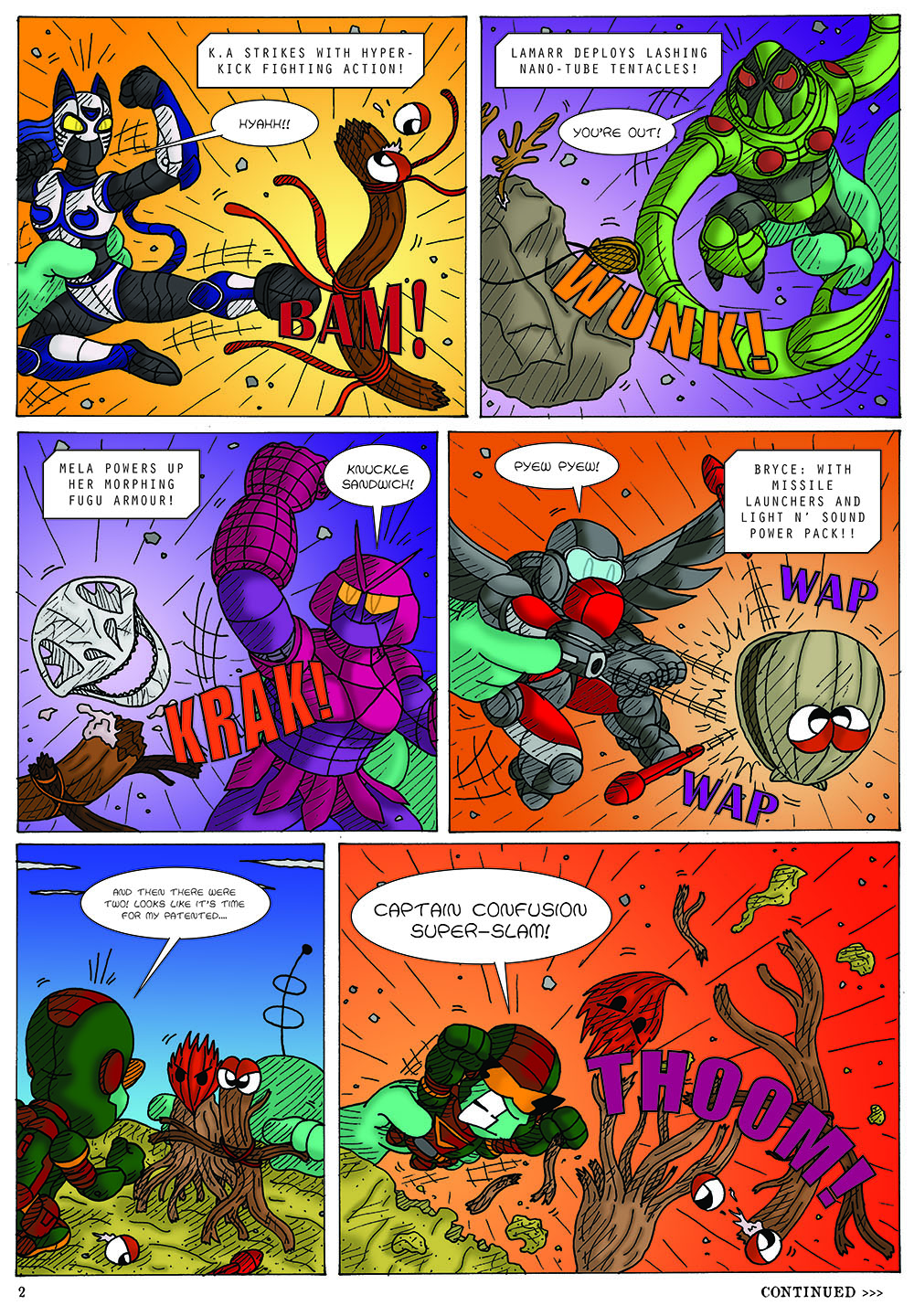 We Are The WyreCats by Cartoonist at Large (page 2 of 3)