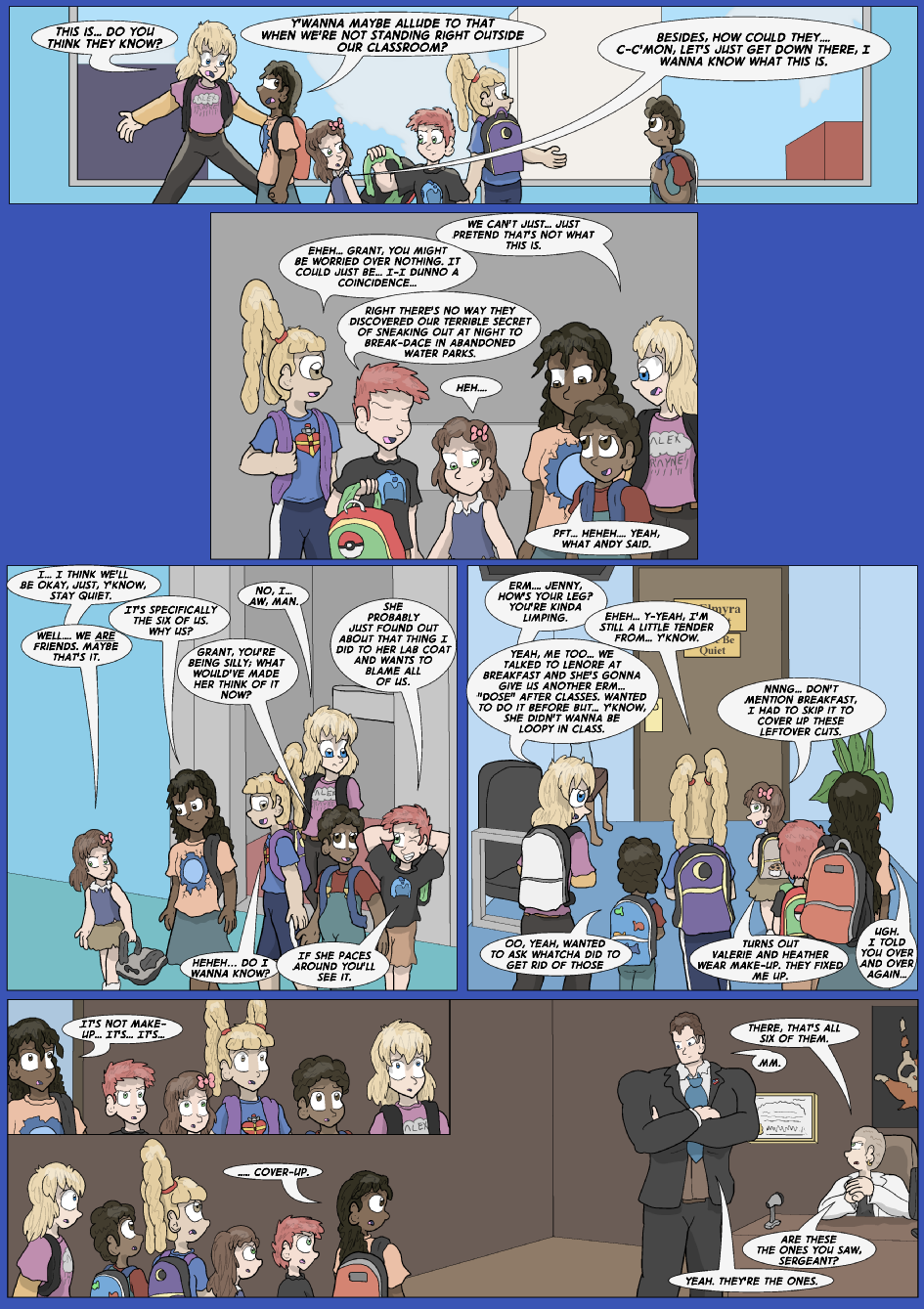 Showing Your Blue Colors- Page 3