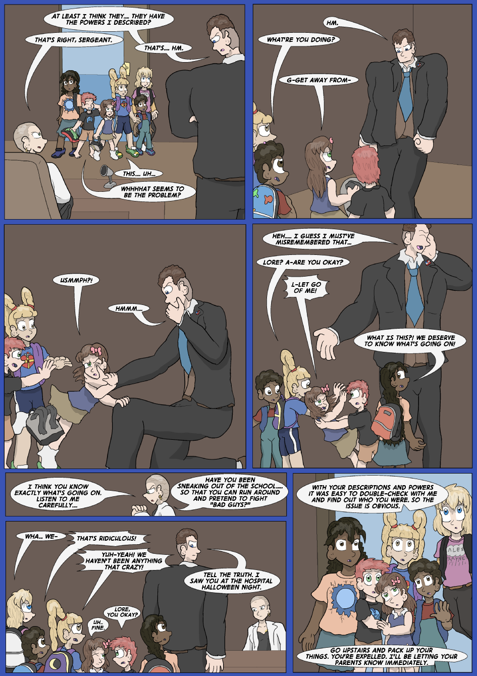 Showing Your Blue Colors- Page 4