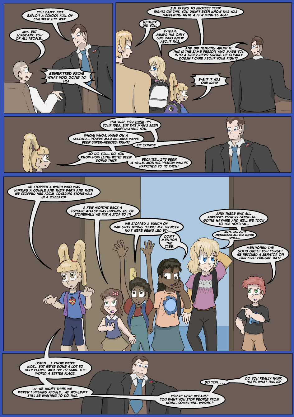 Showing Your Blue Colors- Page 9