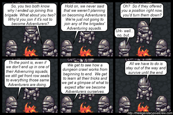 Strip 538 - "Maybe they should've went straight to being Adventurers after all"