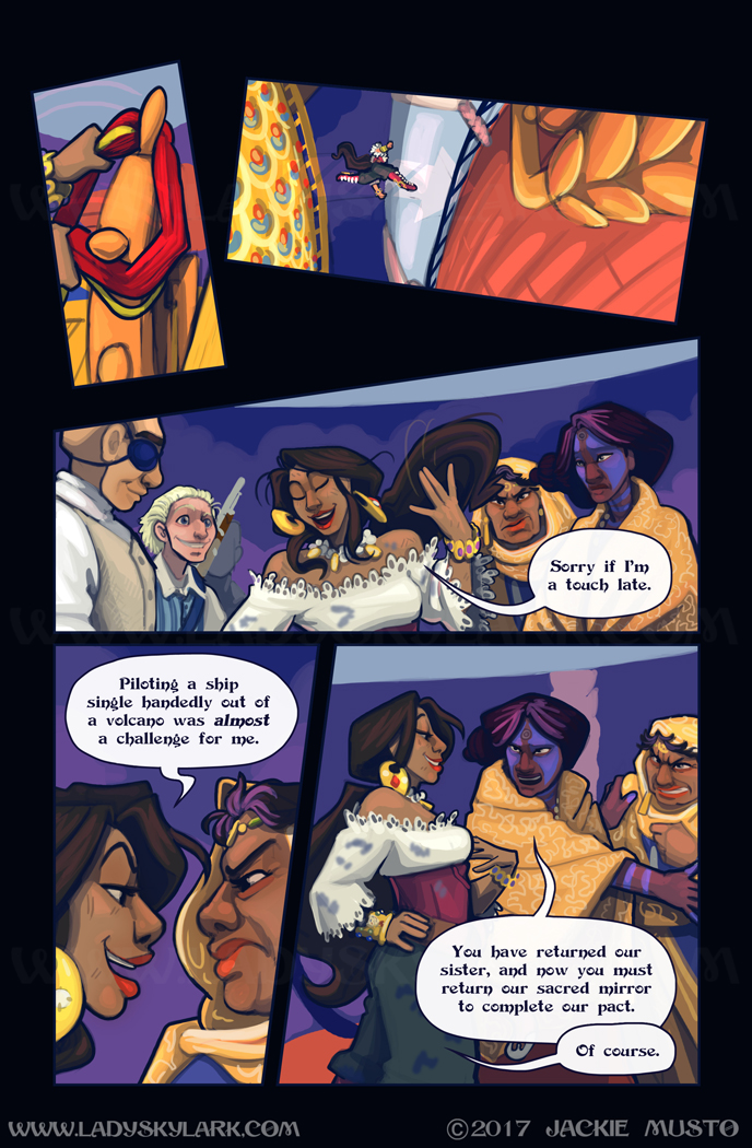 Lady Skylark and the Queen's Treasure - Page 284