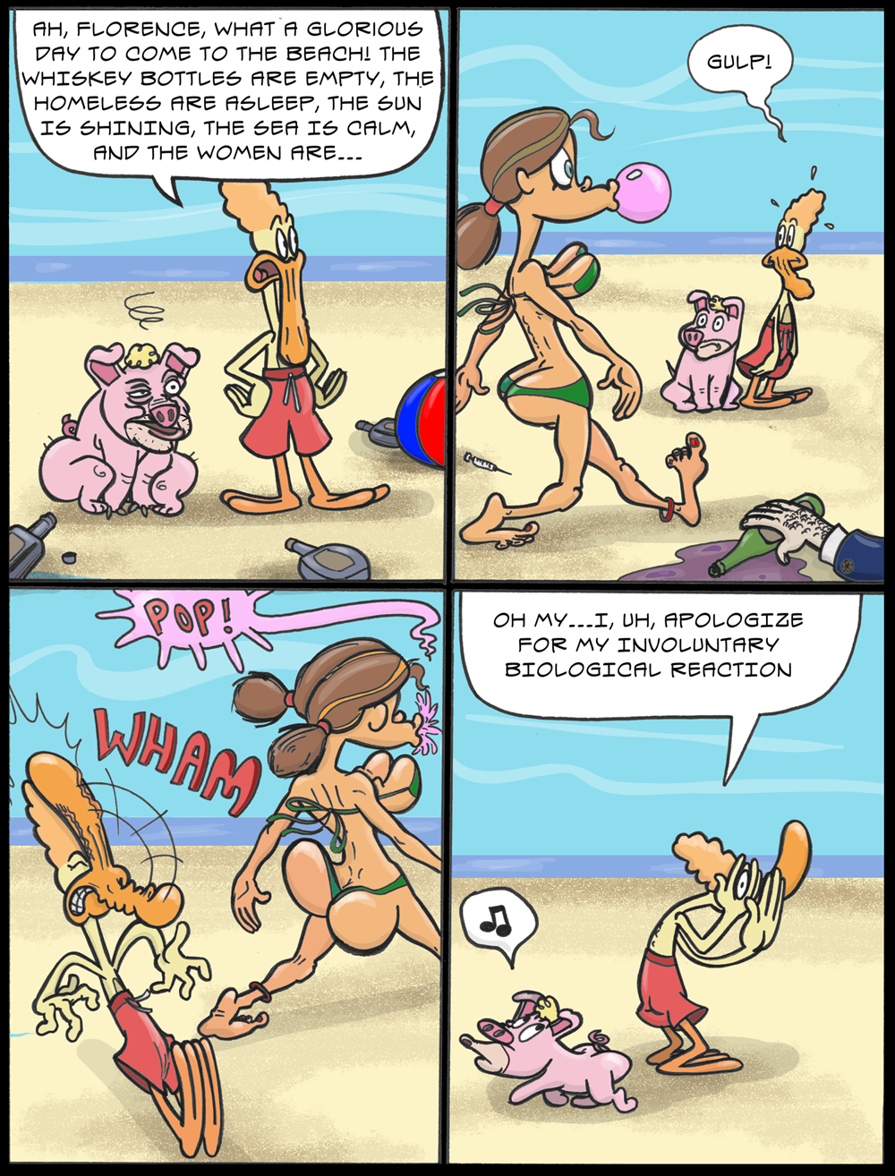 In Which Francis Goes to the Beach