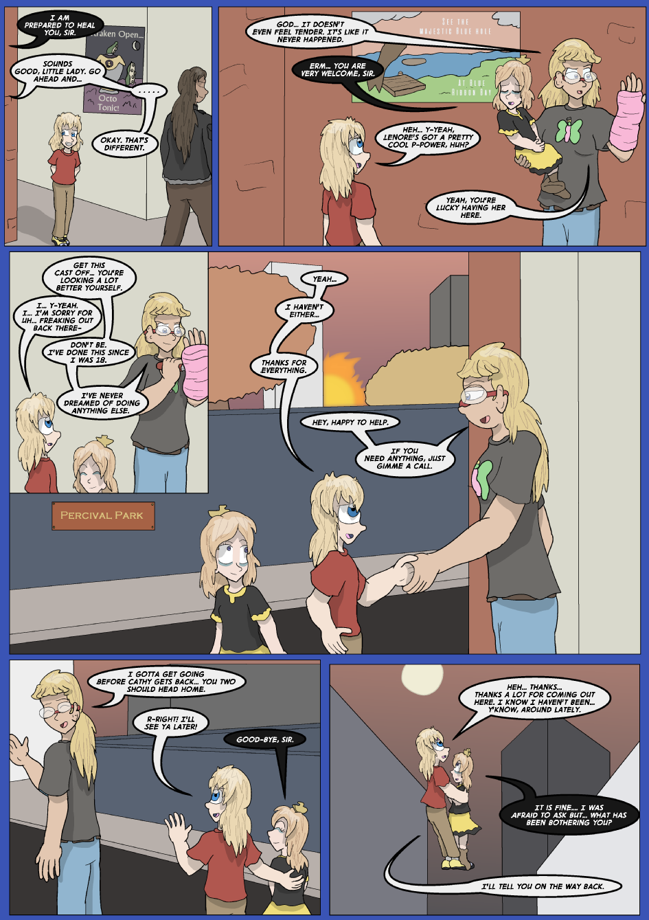 Lock Blue Up- Page 21