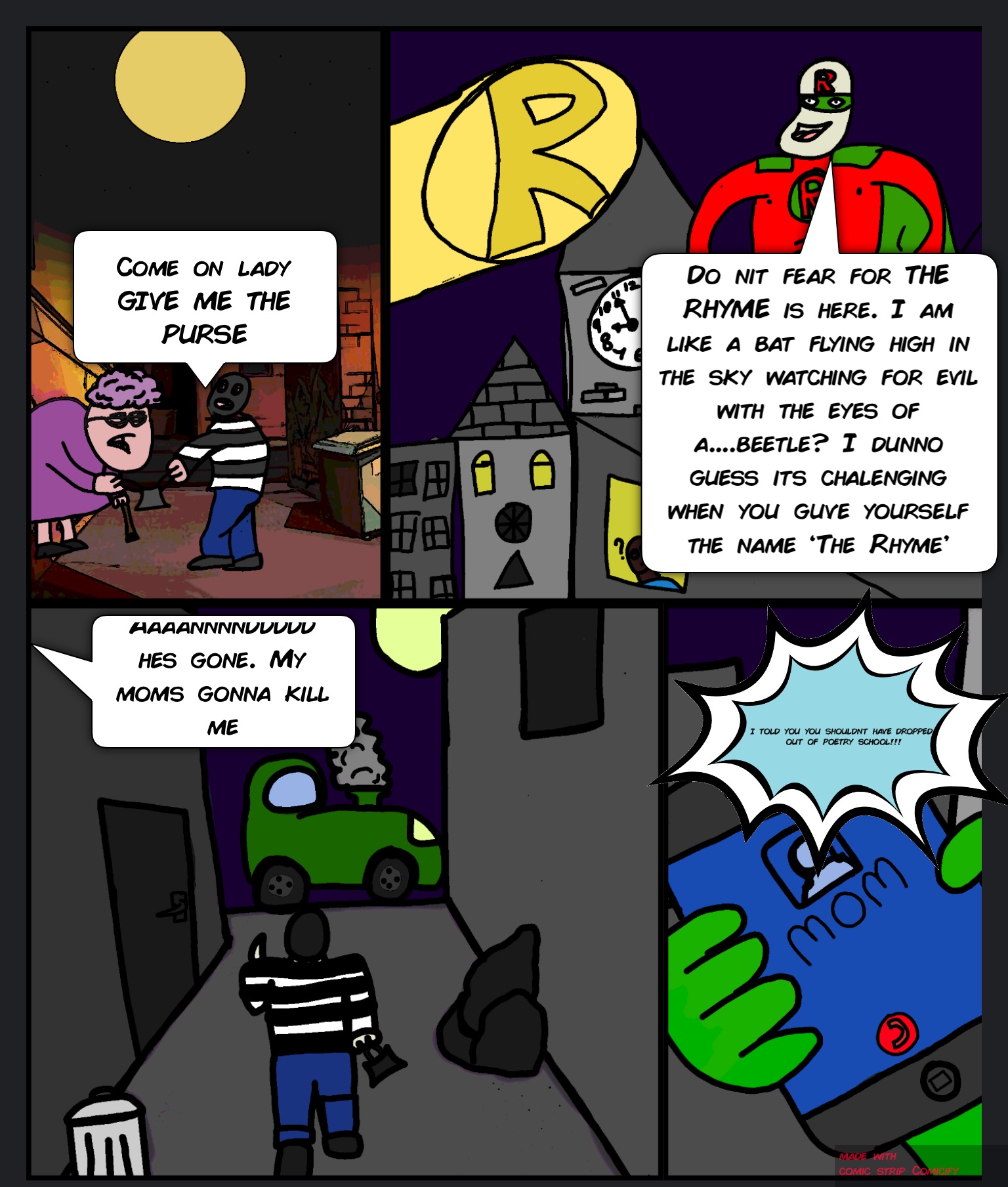 The Rhyme Cillian s Comics Comic Fury Comic Fury Webcomic Hosting