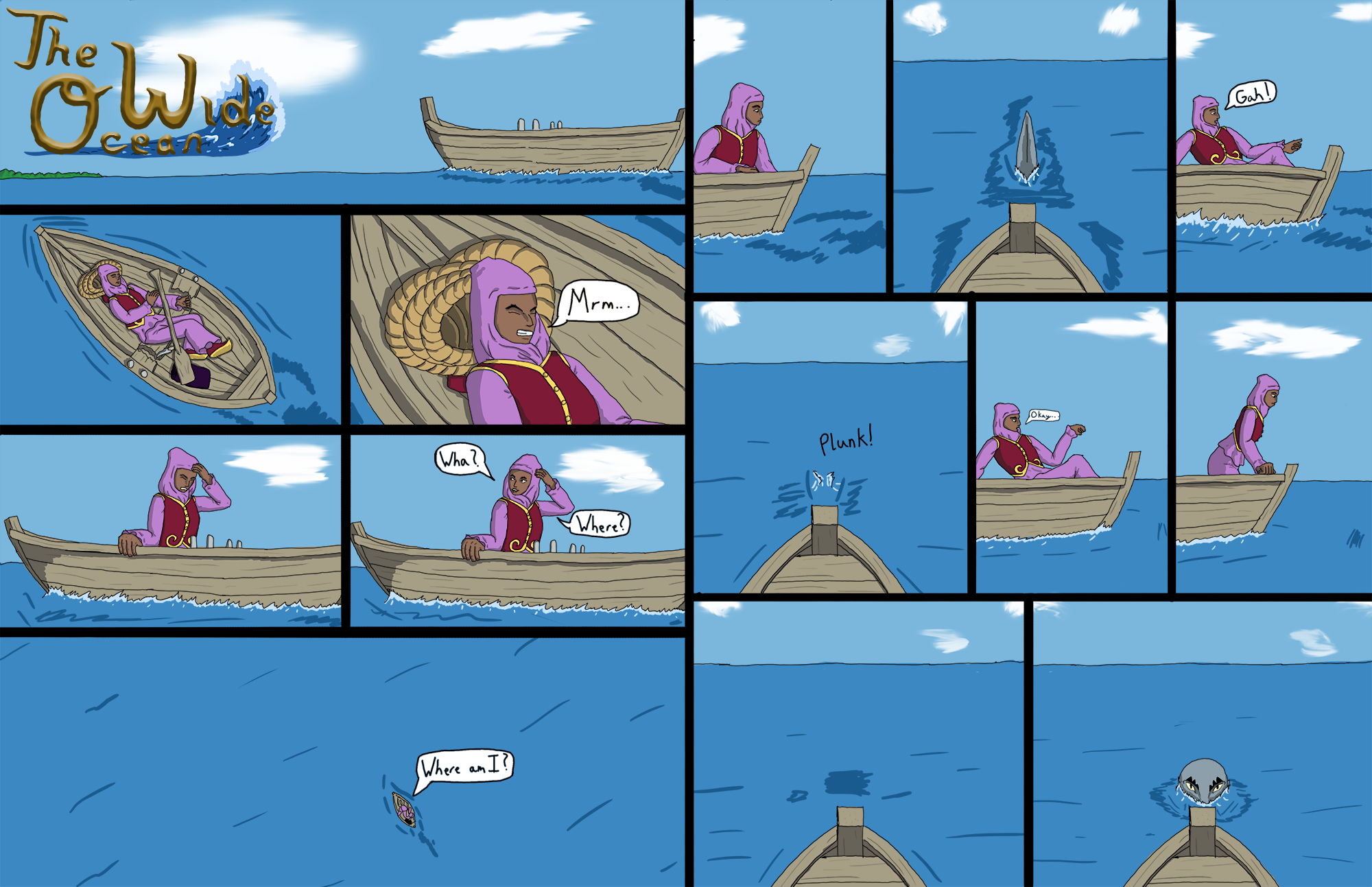 The Wide Ocean - Page 1