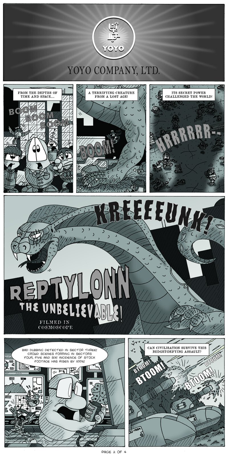 Serpents of Old Page 2 by  Cartoonist_at_Large