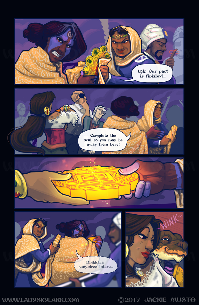 Lady Skylark and the Queen's Treasure - Page 287