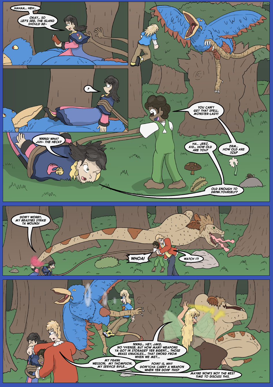 The Lost Spell of Baron Fontainebleu, Page 8