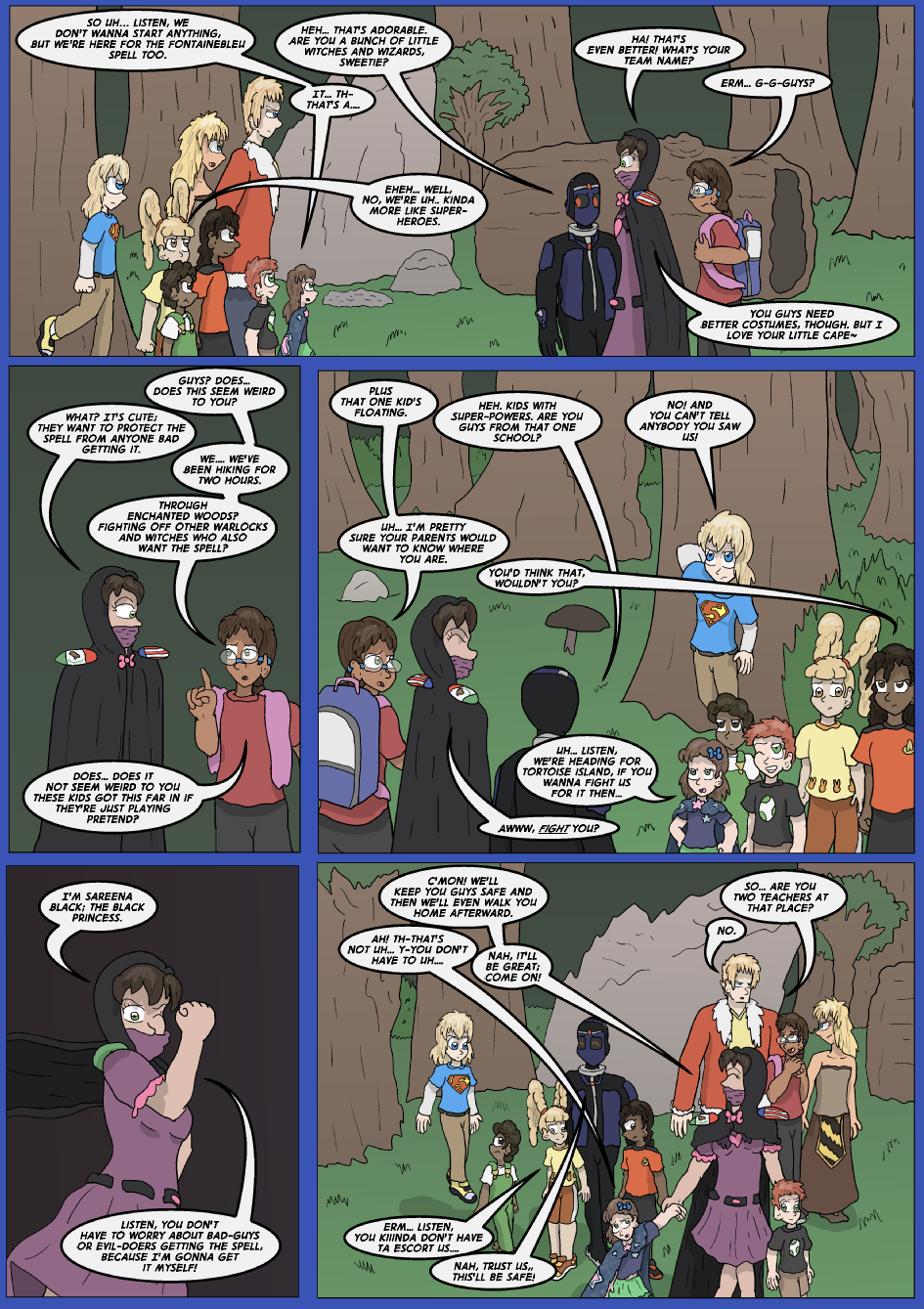 The Lost Spell of Baron Fontainebleu, Page 11