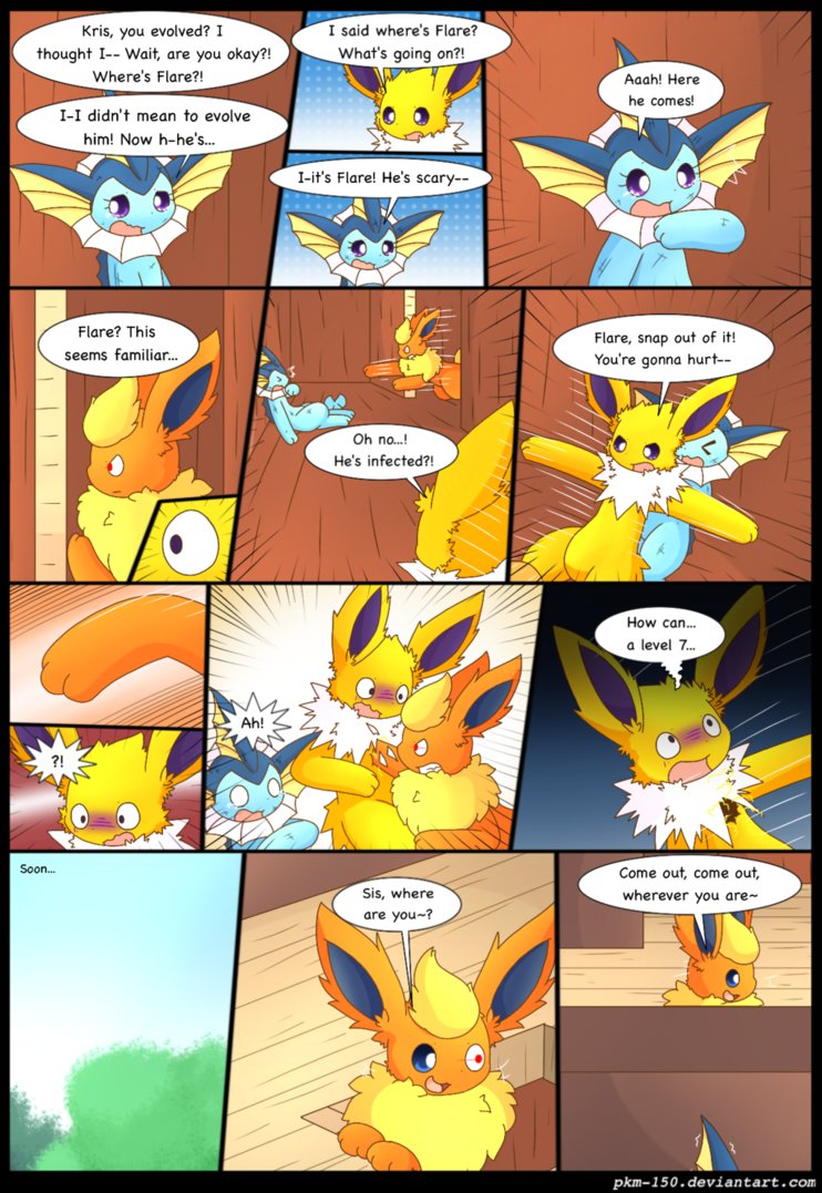 Es Special Chapter Page Eeveelution Squad Comic Fury Comic Fury Webcomic Hosting