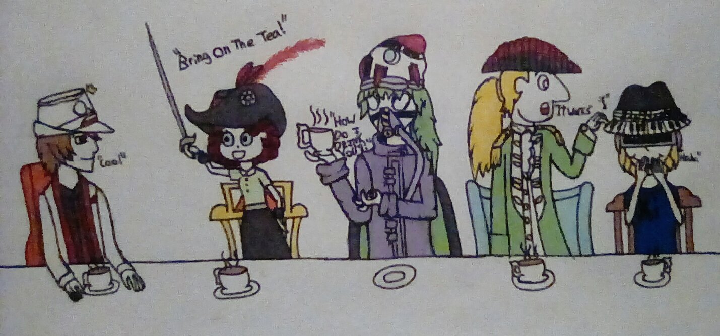 A Tea Party!! (by Super Oliver)