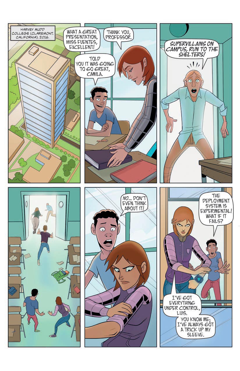 Portent Universe: Silverwing in Monkey Business (Page 1)