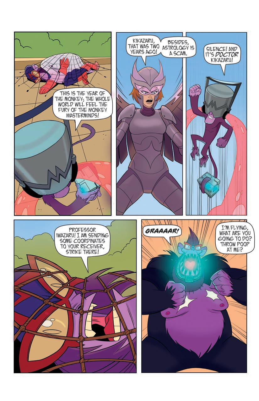 Portent Universe: Silverwing in Monkey Business (Page 5)