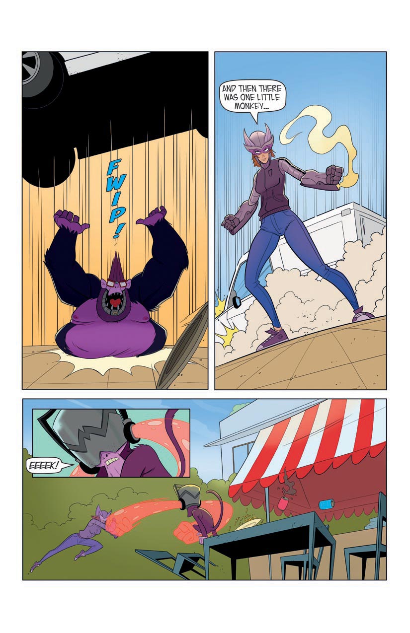 Portent Universe: Silverwing in Monkey Business (Page 8)