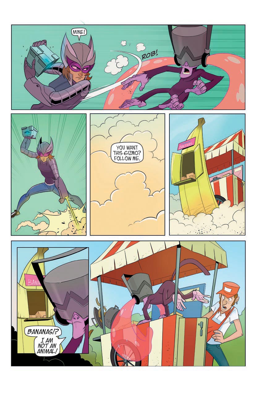 Portent Universe: Silverwing in Monkey Business (Page 9)