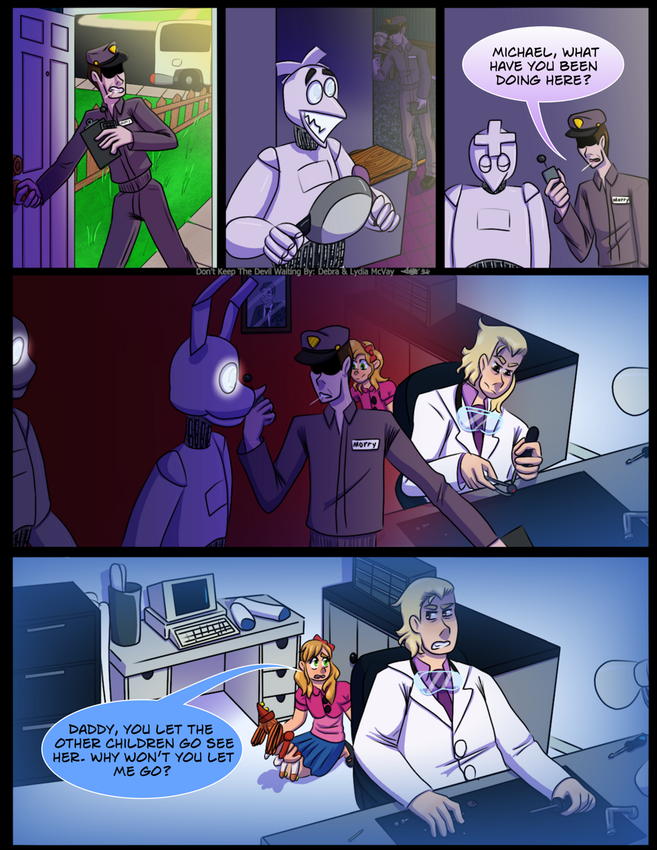 FNAF Anime Comic issue#2: Don't Fear the Reaper part 2 : r