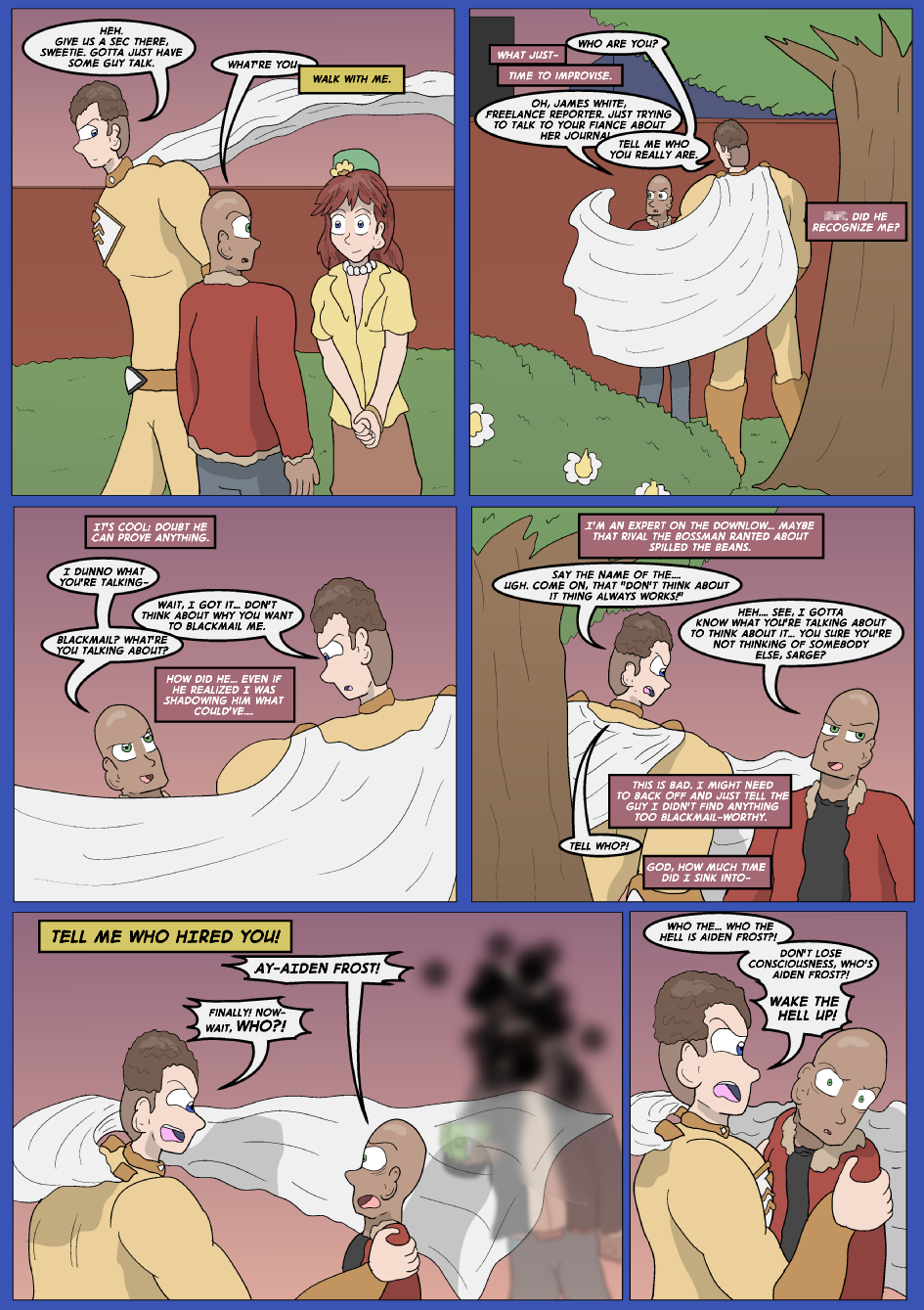 Blue vs. Gold, Page 14
