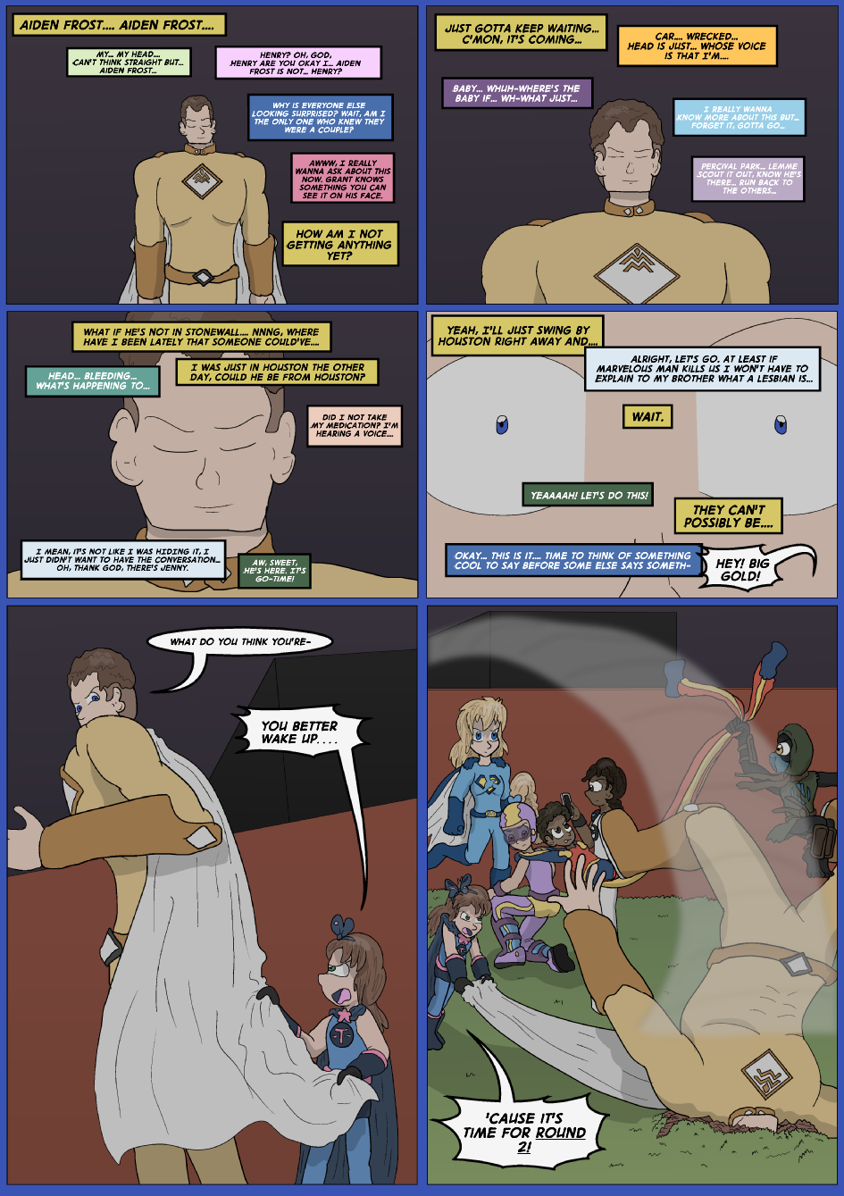 Blue vs. Gold, Page 18