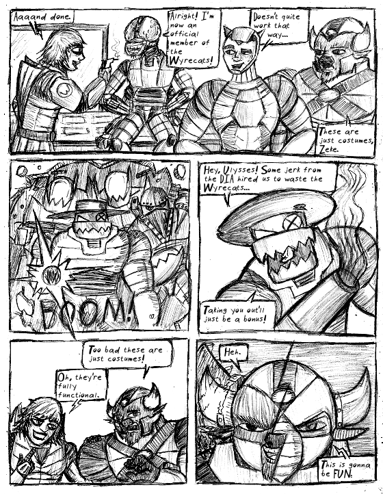 Wyrecats (Page 1 of 2) by Dave Schmidt