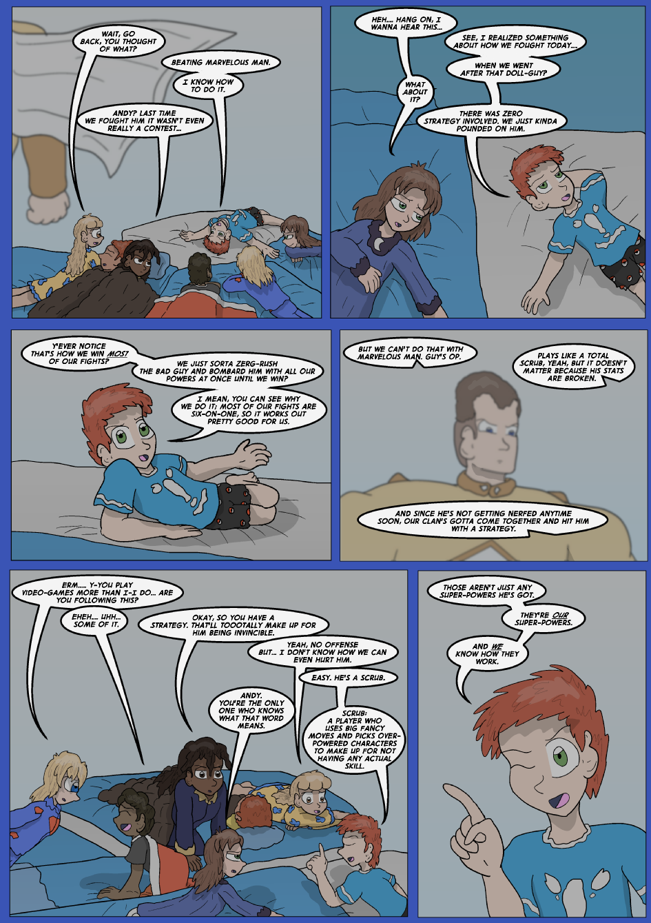 Blue vs. Gold, Page 22
